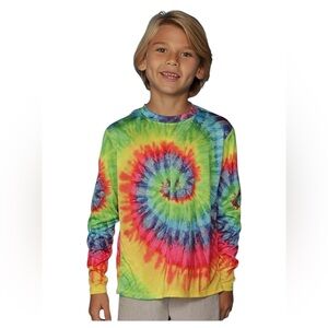 INGEAR Boy’s Tie Dye Rash Guard UPF 50+ Swim Shirt Size XL